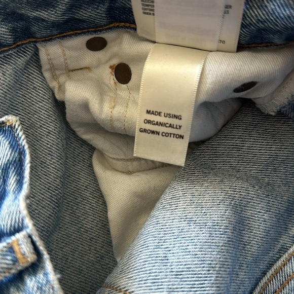 Agolde sz 23 90’s Pinch light wash button fly great pre owned condition - Picture 7 of 11